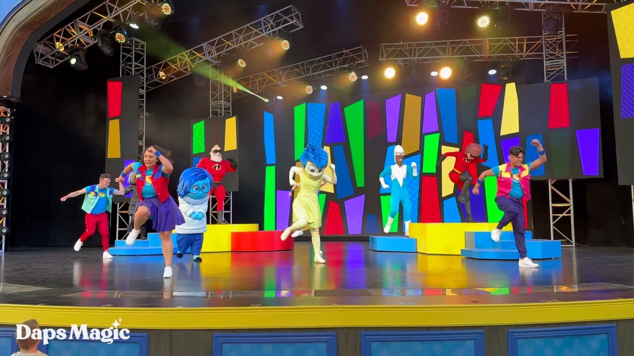 Pixar Pals Playtime Party Character Dance Moment | Pixar Fest Media Preview 4K