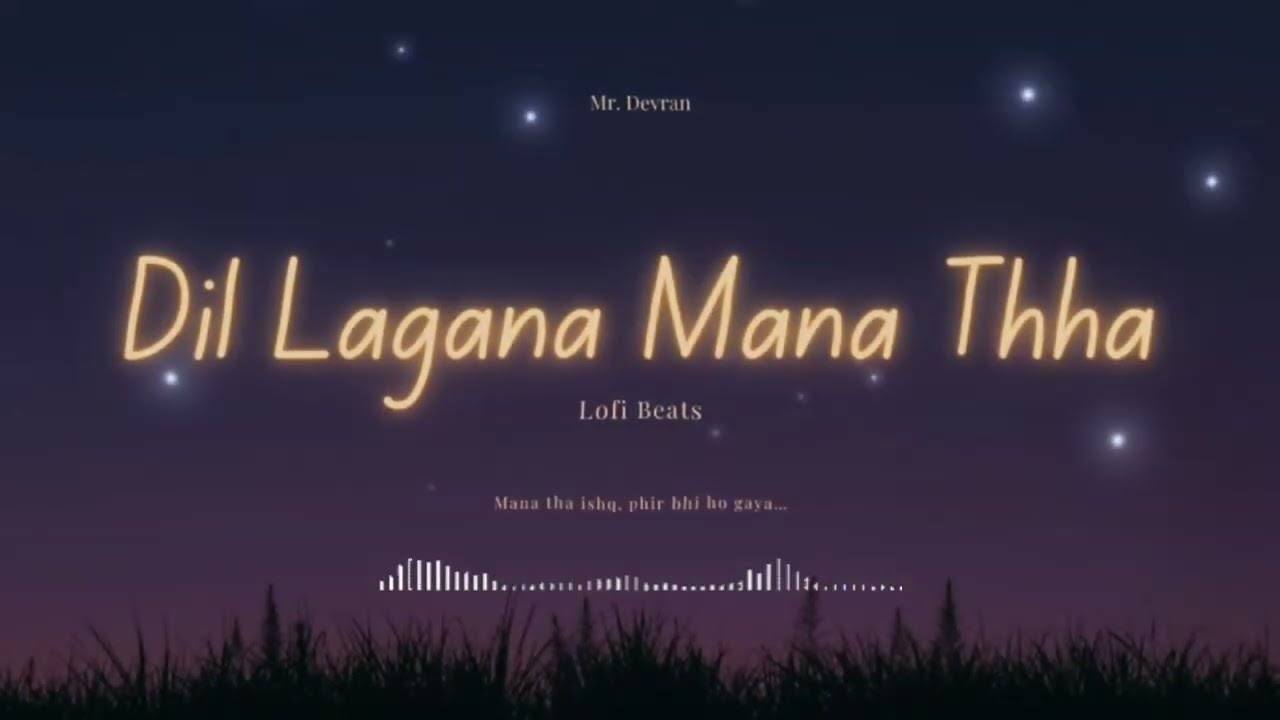 Dil Lagana Mana Thha 💔 | Broken Heart Song | New Hindi Sad Song 2026