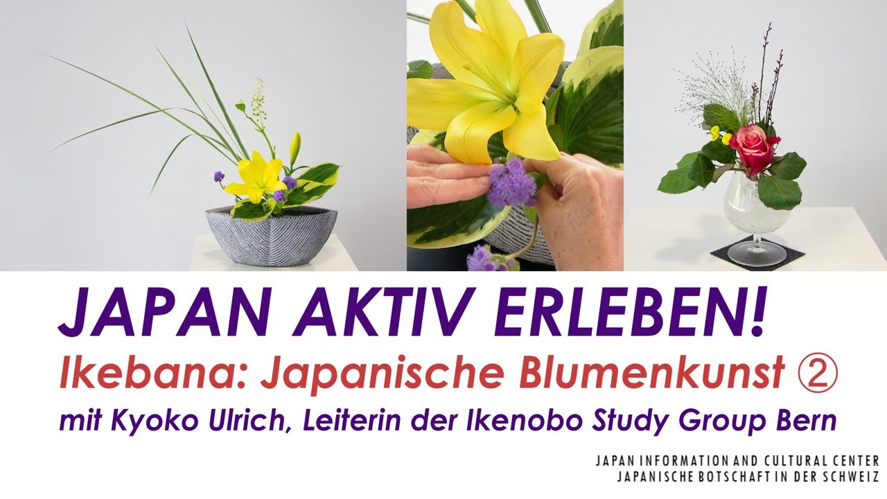 JAPAN AKTIV ERLEBEN! Ikebana: Japanische Blumenkunst 2