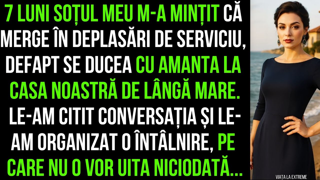 7 luni soțul meu m-a mințit că merge în deplasări de serviciu, defapt se ducea cu amanta la...