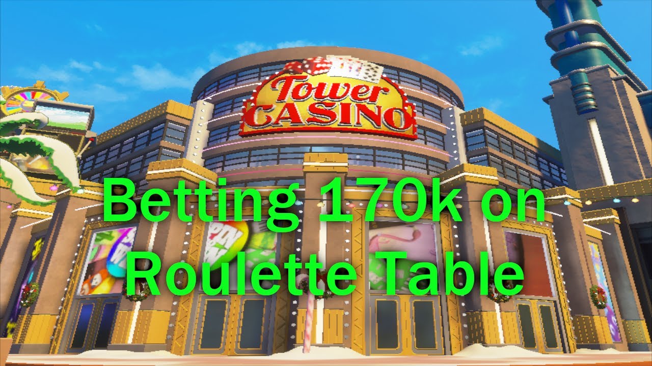 Tower Unite 170k bet on Roulette Table