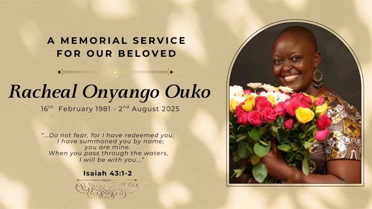 A CELEBRATION OF THE LIVES OF RACHEAL ONYANGO OUKO & JAPUONJ PHILIP OUKO OSURI