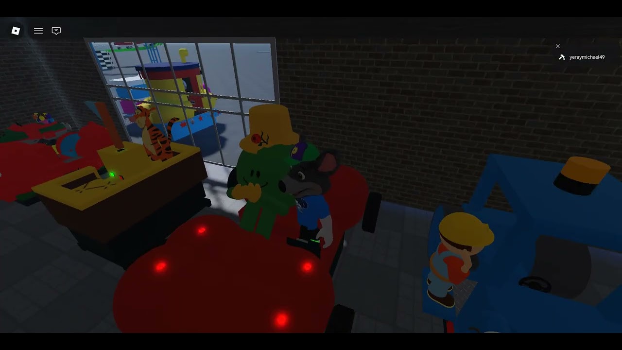 Jolly Roger Mr men Mr funny shoe car Kiddie ride in Roblox  on my amusements