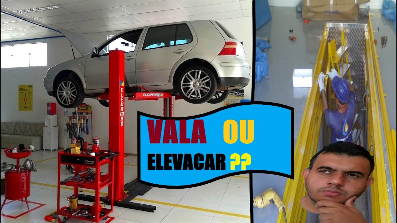 MONTANDO TROCA DE ÓLEO - VALA OU ELEVADOR??