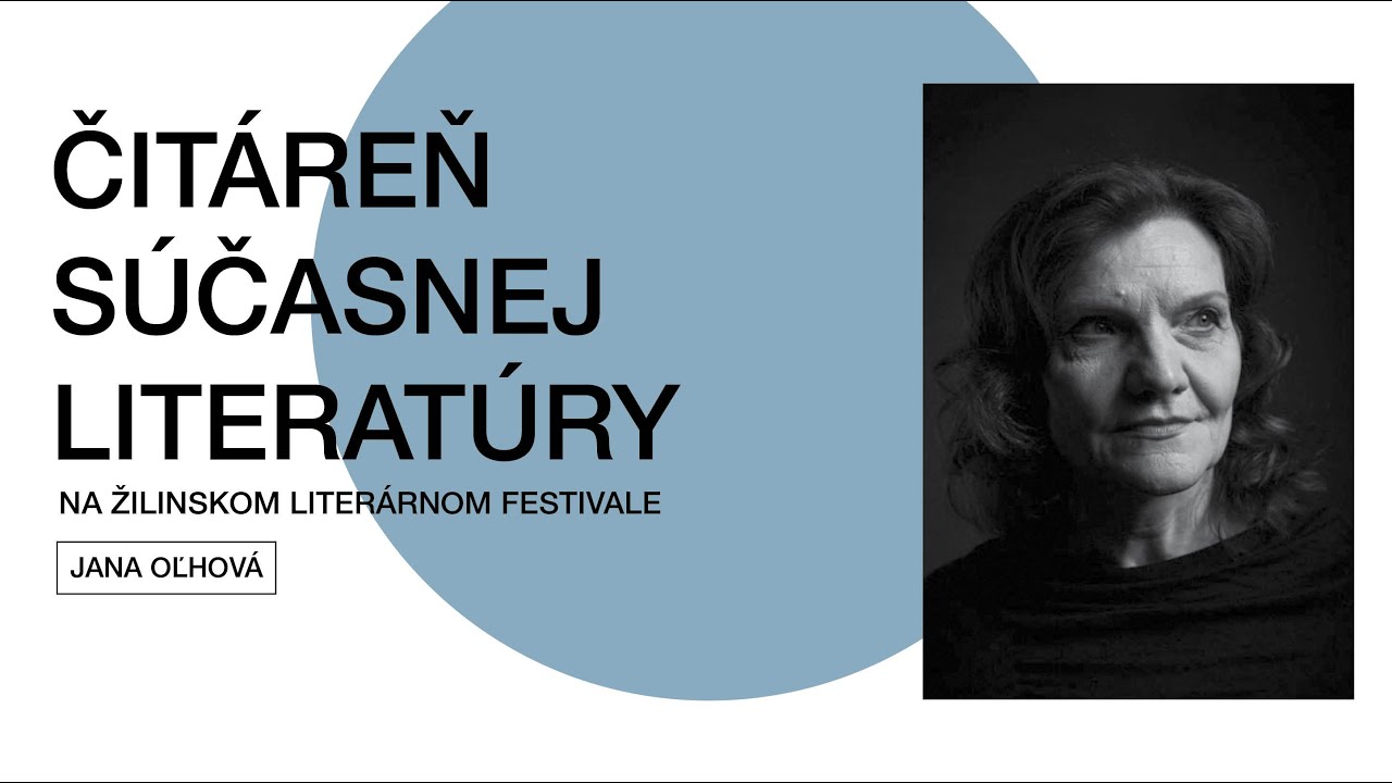 Beseda s Janou Oľhovou | Žilinský literárny festival