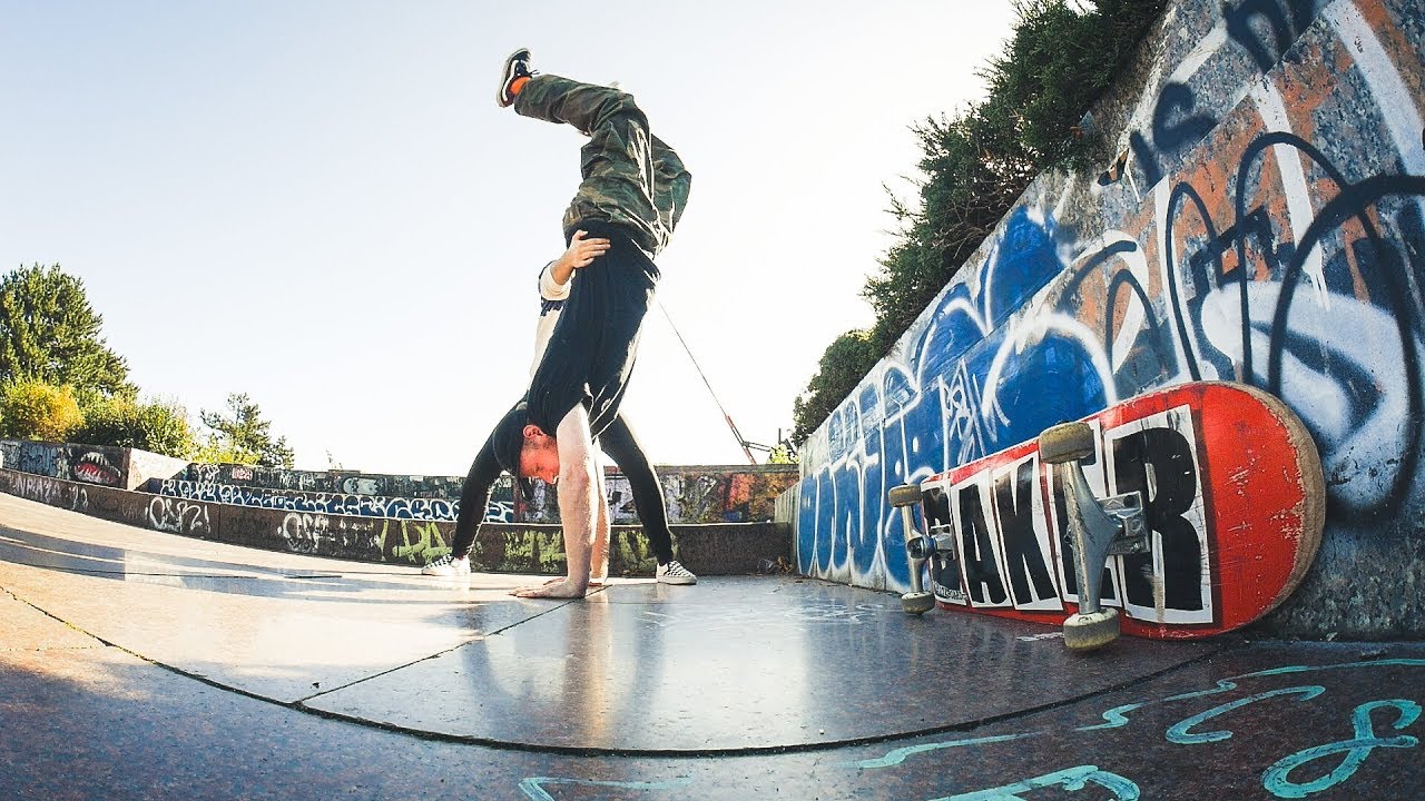 Handstands at Stalin Plaza Prague |  K Vlog Episode 10