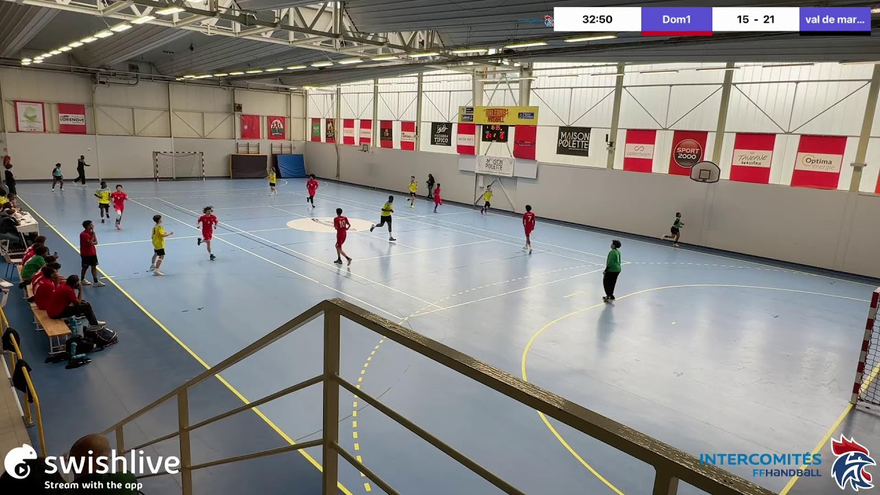 poule 1 
Dom1 VS val de marne