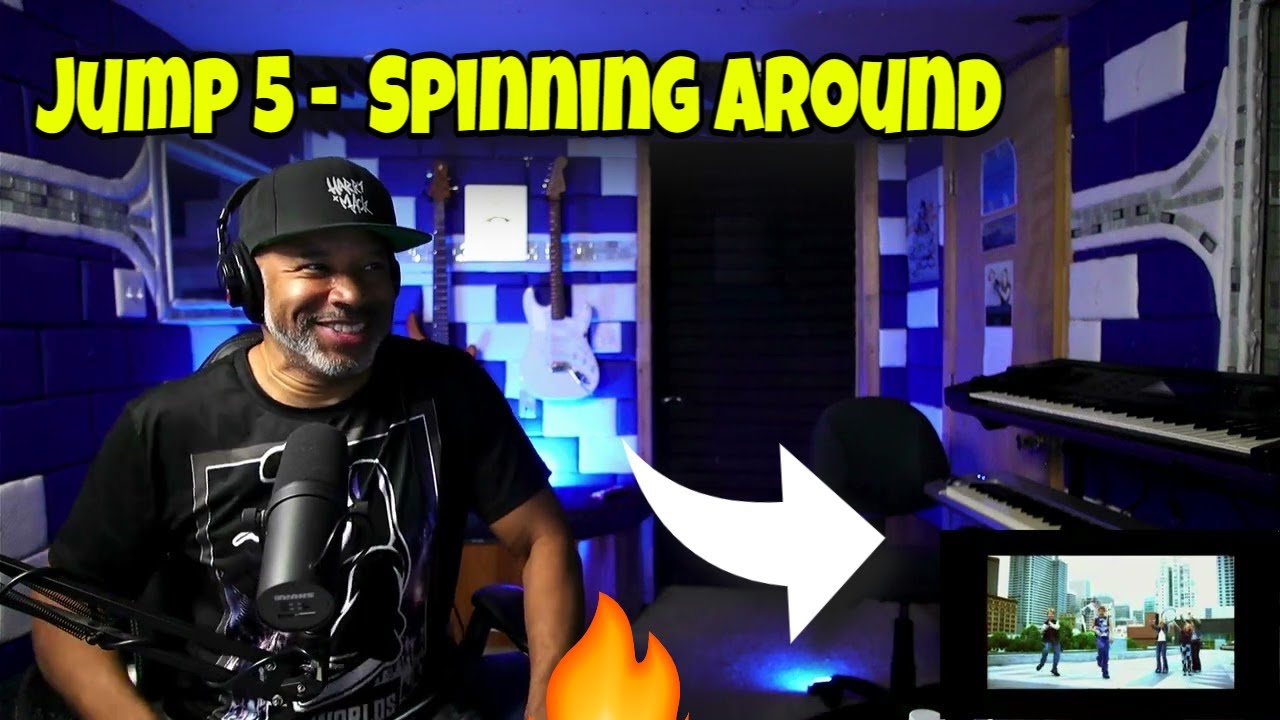 Jump 5 - Spinning Around - Producer REACTS