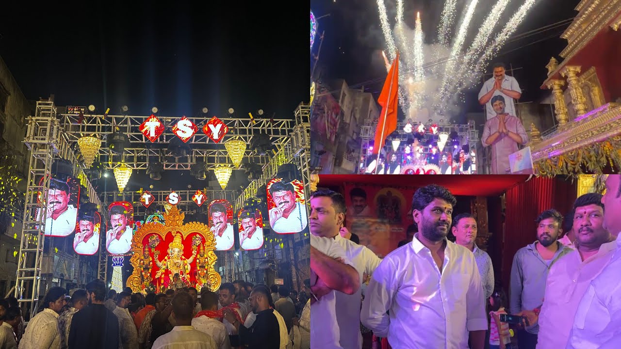 Talasani srinivas yadav ganesh nimajjanam 2025 | ganesh nimajjanam 2025 | skylab yadav Dance 2025 
