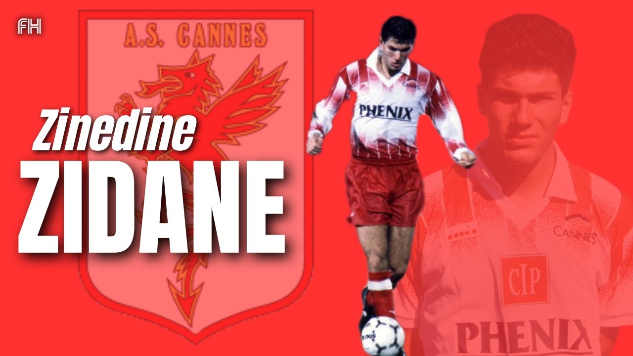 Zinedine Zidane ● Goals and Skills ● AS Cannes