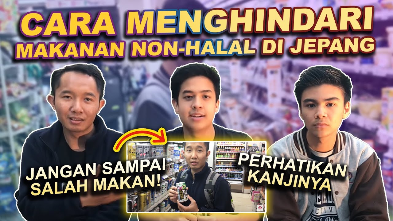 CIRI MAKANAN NON HALAL DI JEPANG & CARA MENGHINDARINYA! (ft. Imamwew)