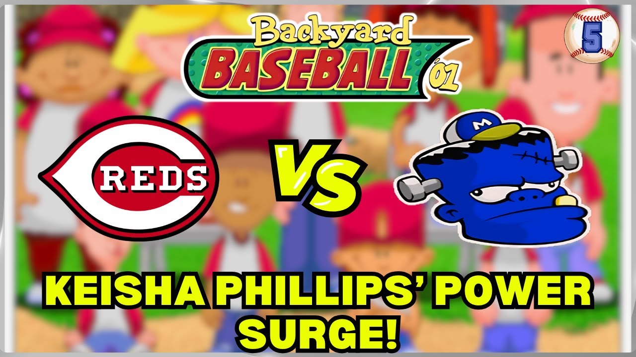 Keisha Phillips Power! | Backyard Baseball 2001 Let's Play: Game 5 v Little Monsters | Steam Edition