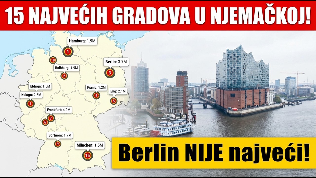 15 NAJVEĆIH GRADOVA U NJEMAČKOJ – Berlin tek #3!