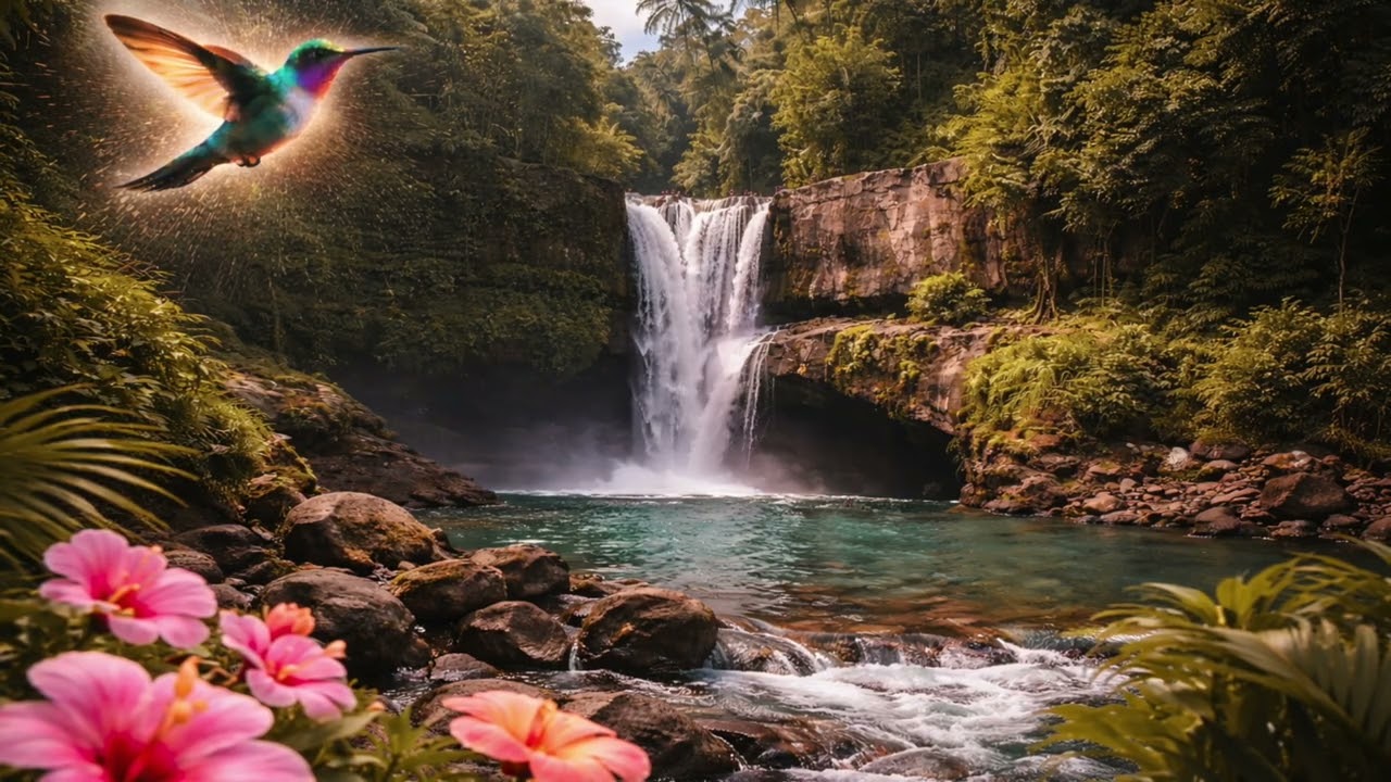 Sunrise Golden Forest | Cinematic Morning Ambient #happy #bali
