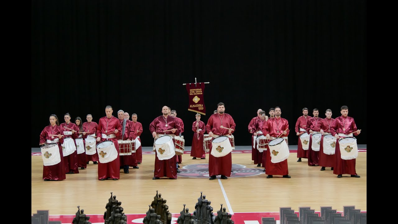 Tambors de Passió Almassora en el XLVIII Concurso de Tambores Zaragoza 2023
