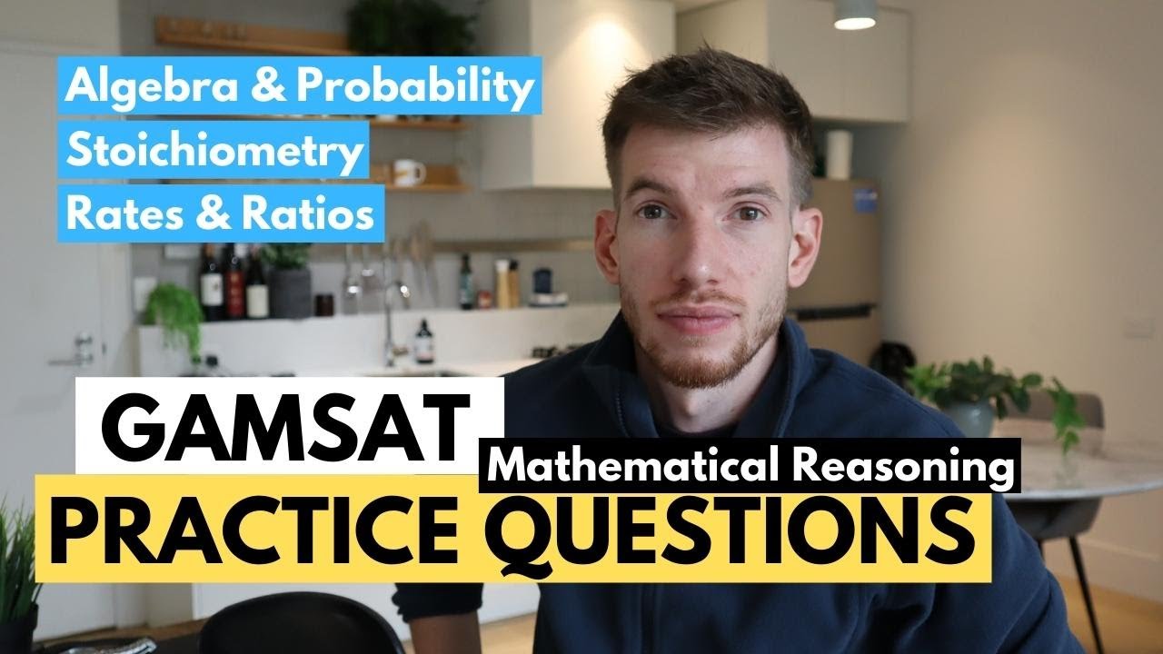 Больше практических вопросов по GAMSAT S3 | Математические навыки
