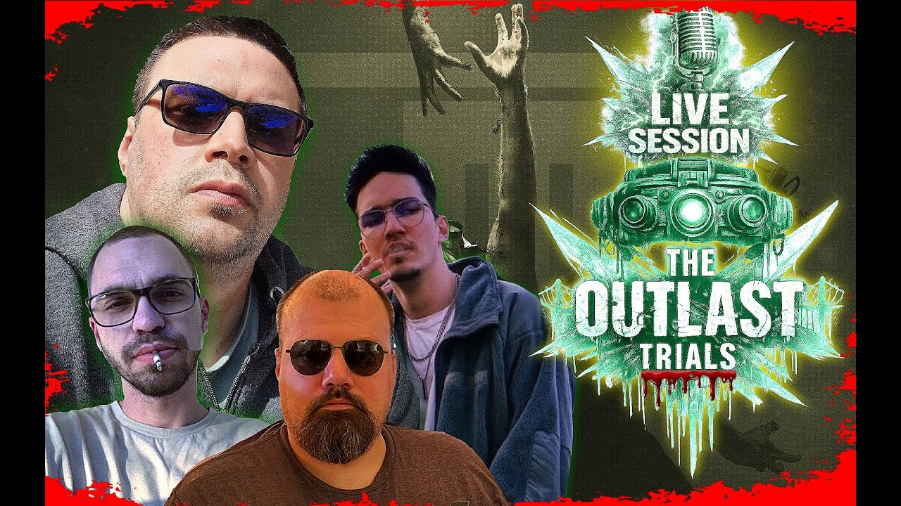 We play hard , we scream even harder | Outlast Trials LIVE