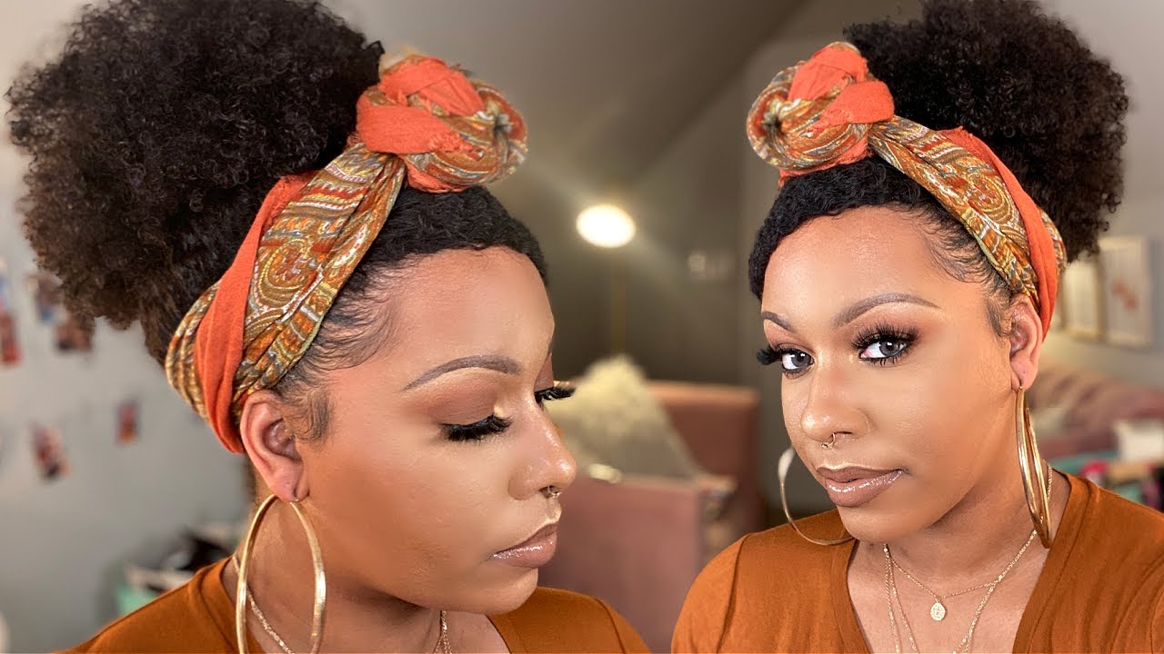 MyFirstWig KELLY| Curly Bang Headband Wig | 3C-4a | TheHeartsandCake90