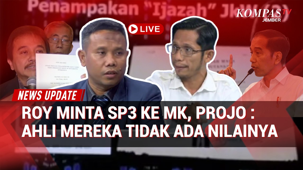 Panas! Minta SP3 hingga ke MK, Roy CS Bisa Lawan Jokowi? Projo: Ahli-Ahli Mereka Tak Ada Nilainya!