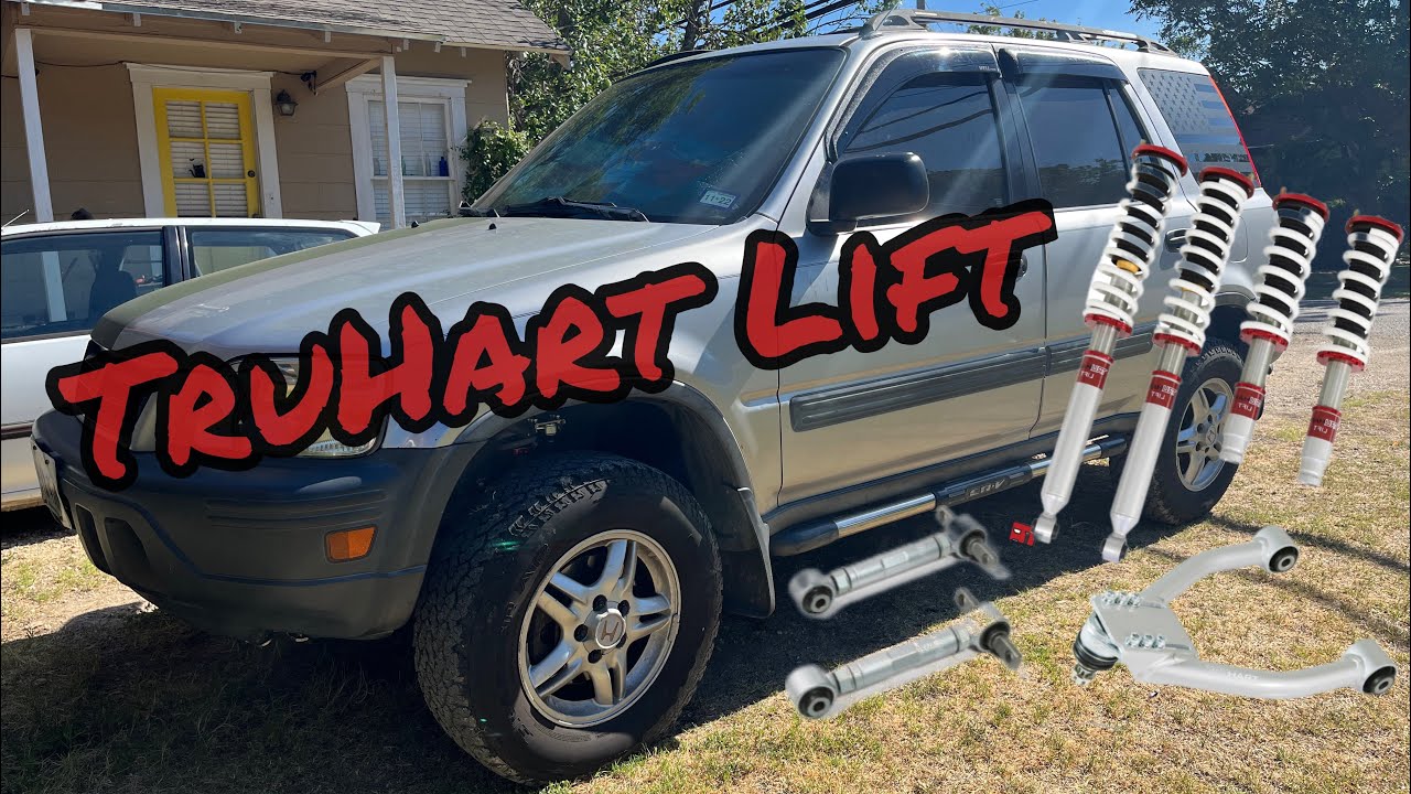 I lifted my CRV! #TruHart #Moog