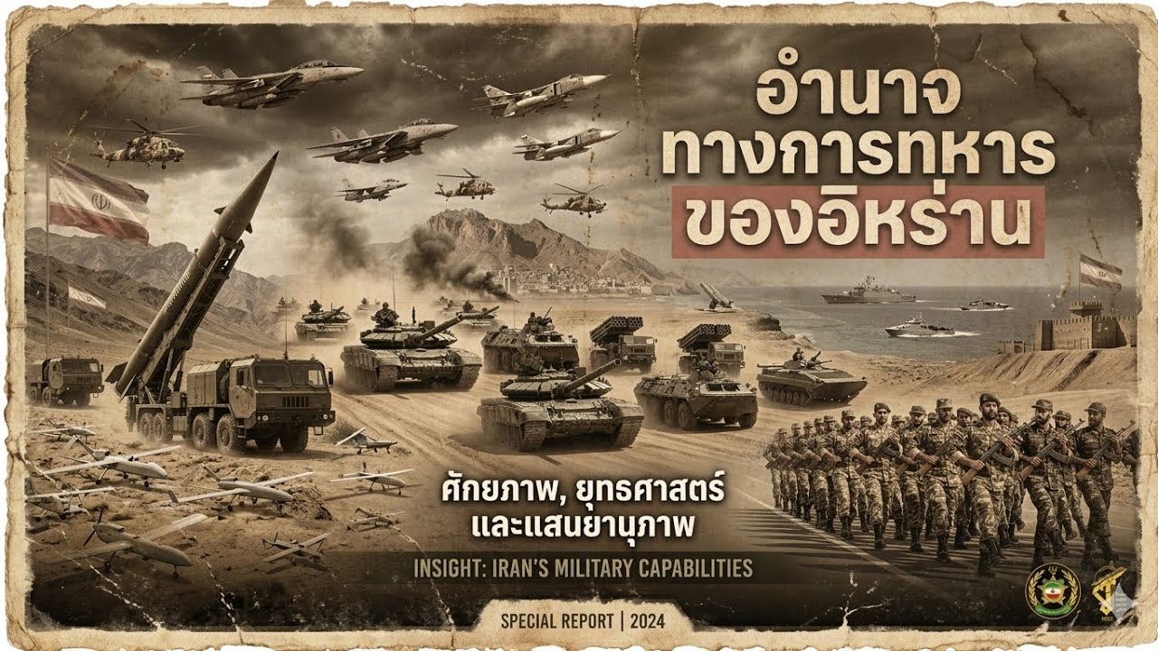 อำนาจทางการทหารของอิหร่าน