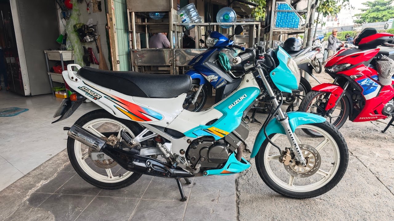#đãbán Suzuki Stinger 120 Thái Lan 2 thì chất zin mộc máy tự động có đề cực hiếm ae lh 0938971072