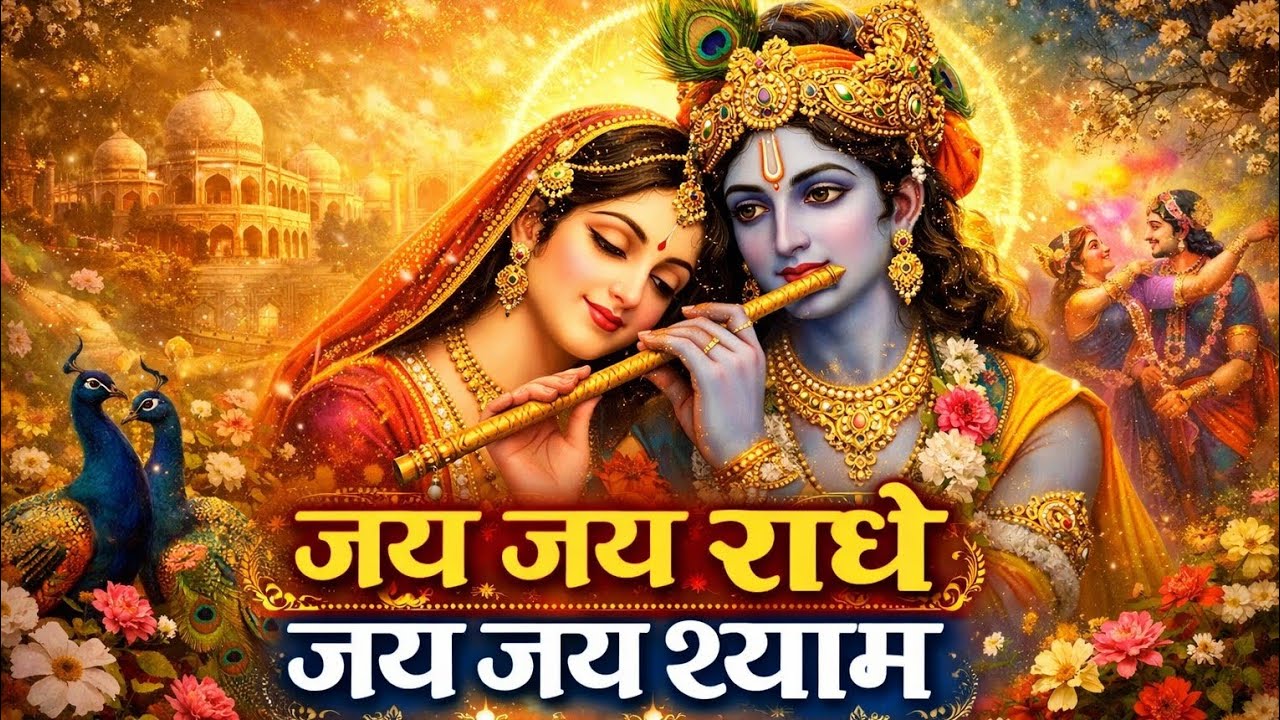 जय जय राधे जय जय श्याम 🙏 | मधुर राधा कृष्ण होली भजन | Latest Bhakti Song