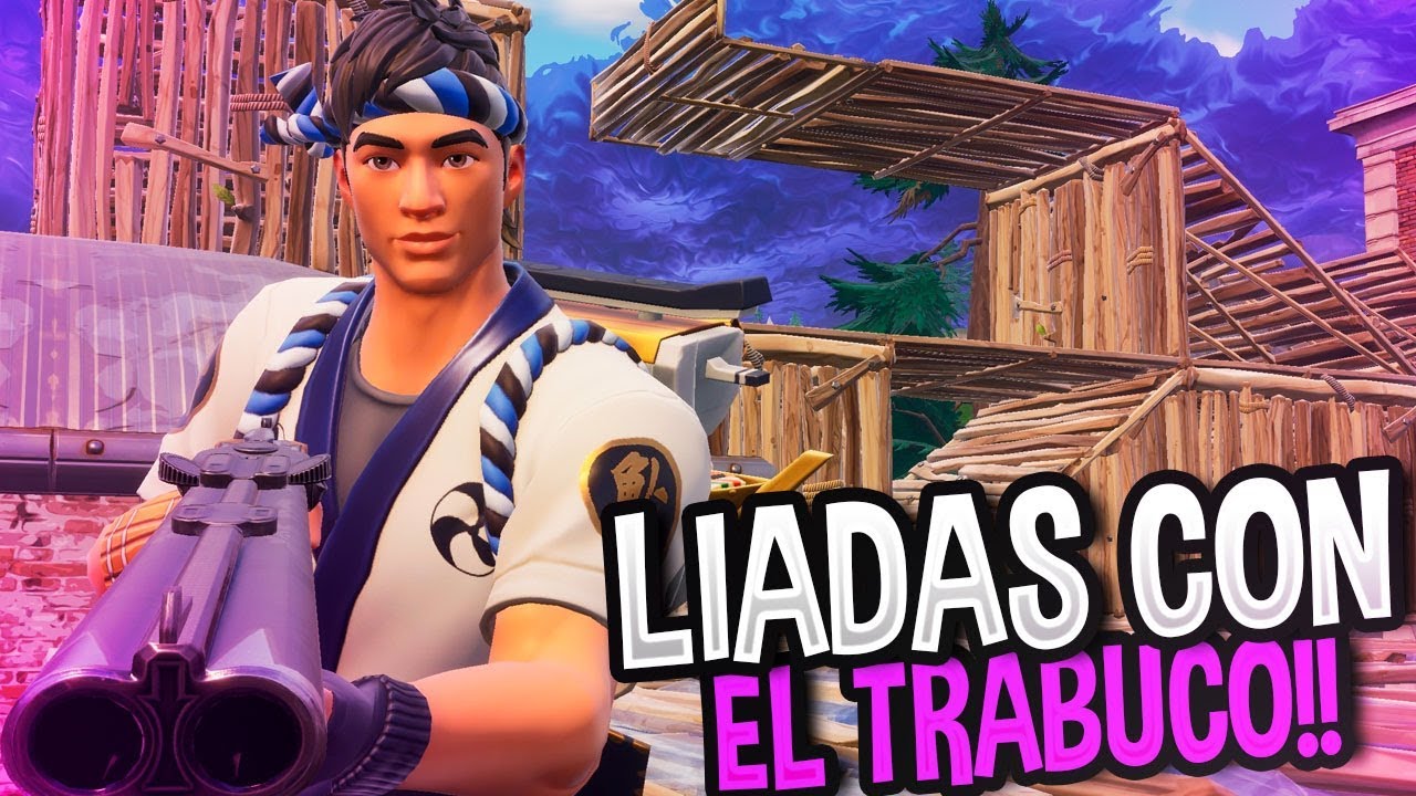 LIADAS MAXIMAS con el TRABUCO!! SOLO vs DUO | FORTNITE: Battle Royale | Rubinho vlc
