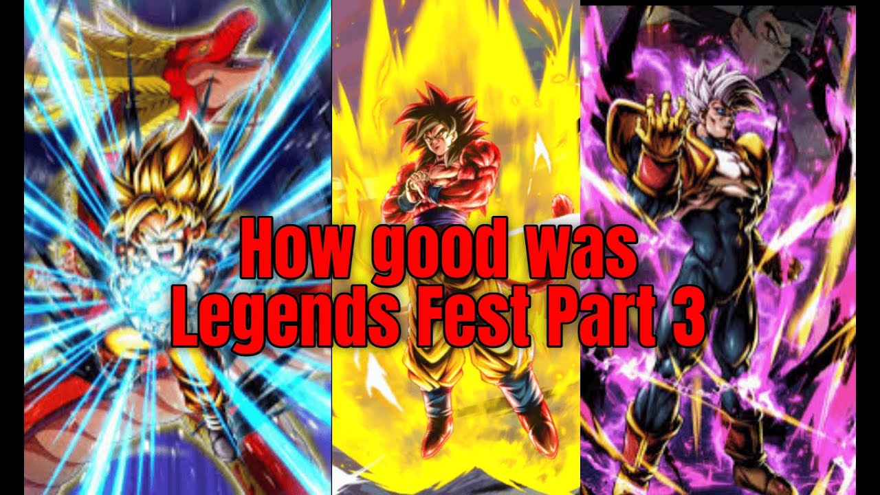 Looking at the whole part 3 of Dragonball Legends Fest2025. How good was it?