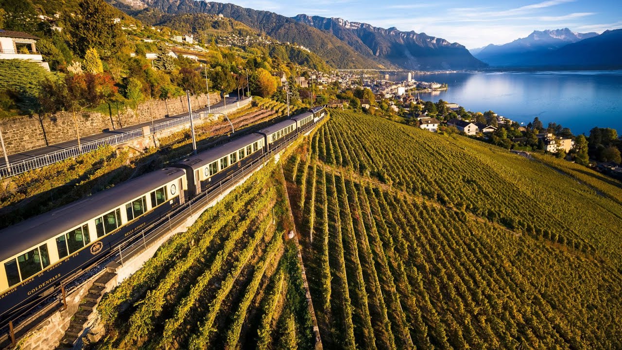 Traumhafte Bahnstrecken der Schweiz – Im Goldenpass Belle Époque von Montreux ins Ber