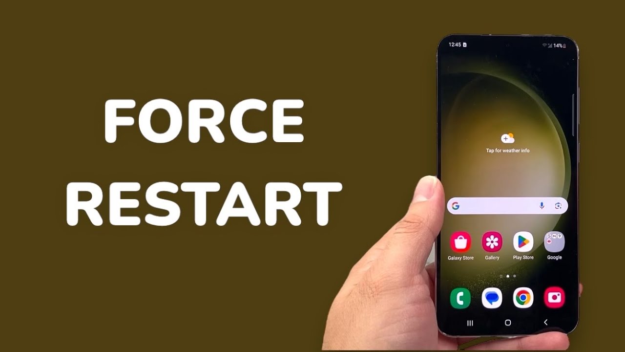 How To Force Restart Samsung Phone?