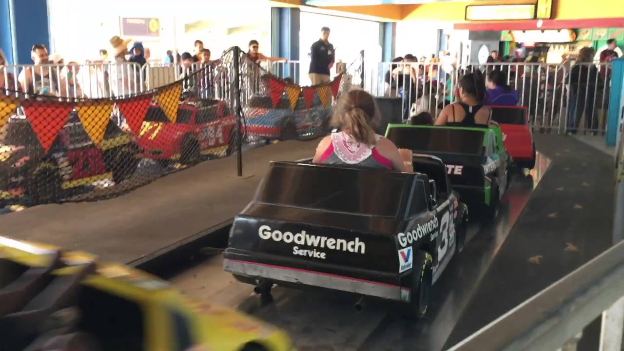Santa Cruz beach boardwalk preview - Speedway ride