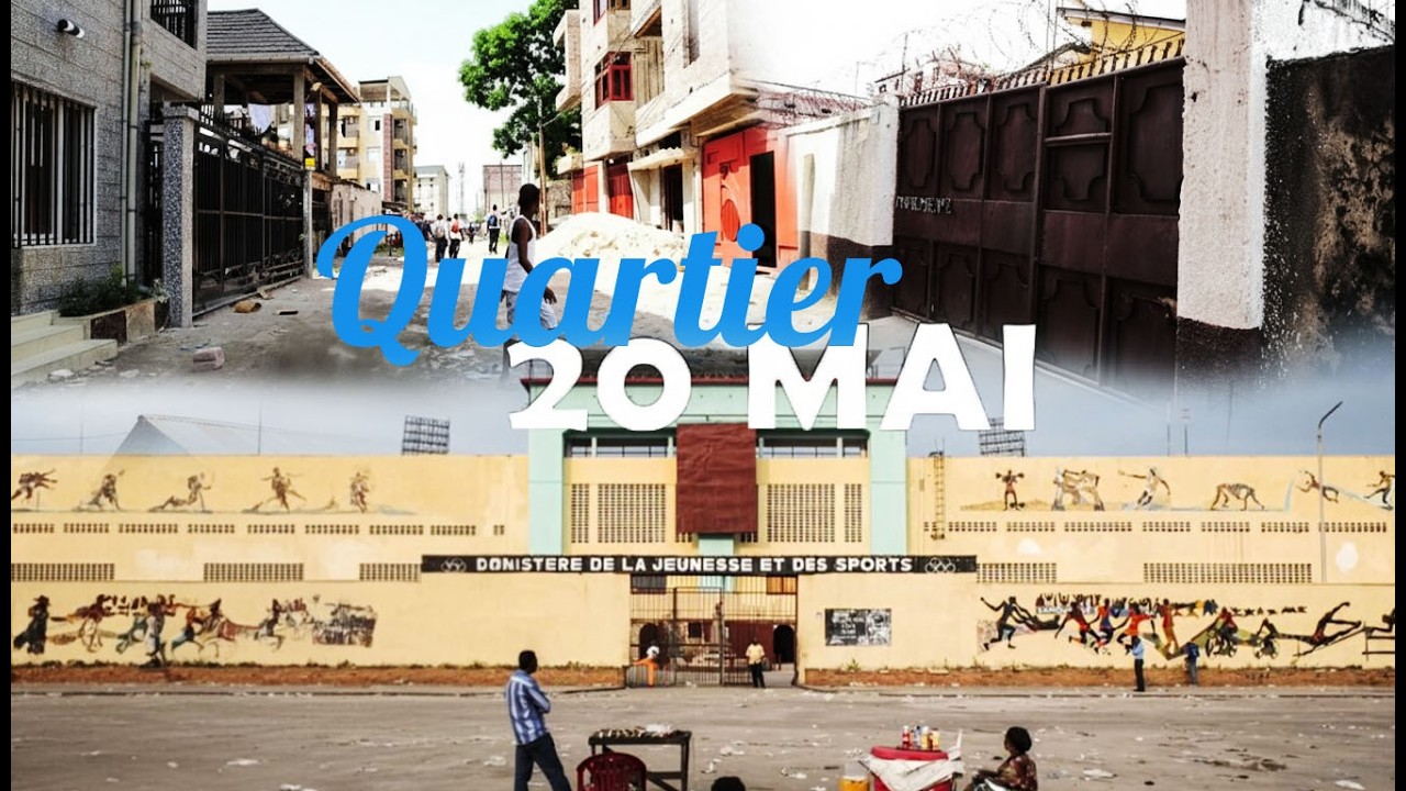 DÉCOUVERTE 20 MAI PARMIS LES QUARTIERS URBANISÉS D KINSHASA, SOUS MOBUTU HABITAIT DES CADRES, STARS…