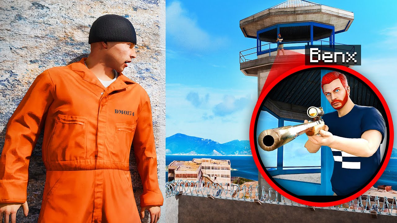 Mein HITMAN AUFTRAG im GEFÄNGNIS in GTA 5 RP