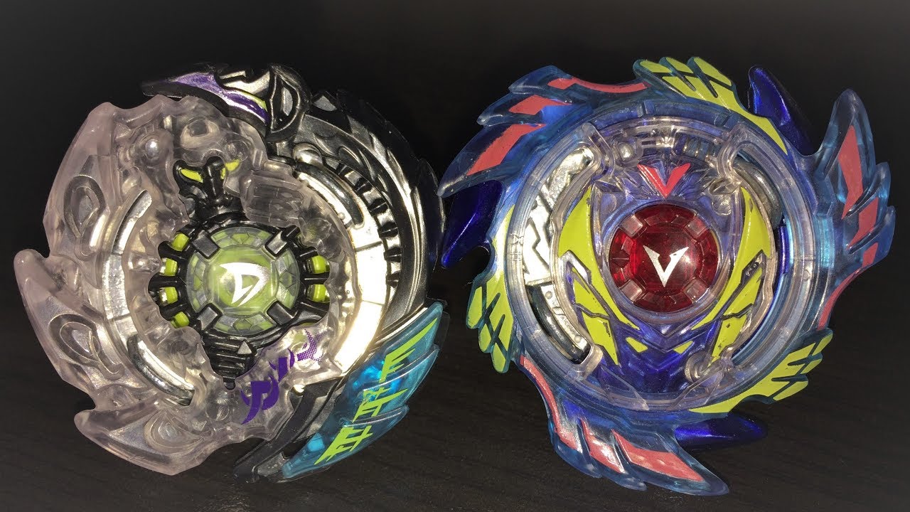 Doomscizor D3 Heavy Atomic vs Valtryek V3 7 Hold : Beyblade Burst Evolution