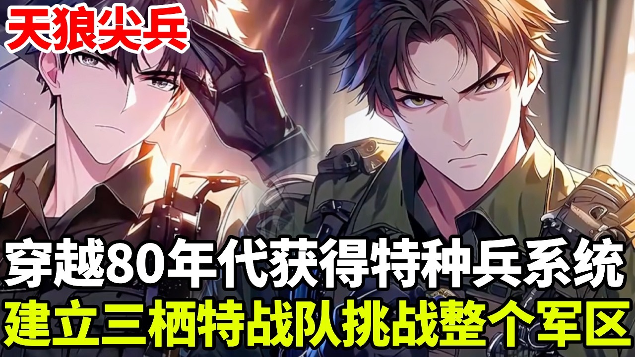 🔥【首播】《天狼尖兵》💥：我穿越80年代获得特种兵系统，成为特种兵王，还建立三栖特战队，挑战整个军区！#二次元 #剧情 #動漫#漫画 #小说 #穿越