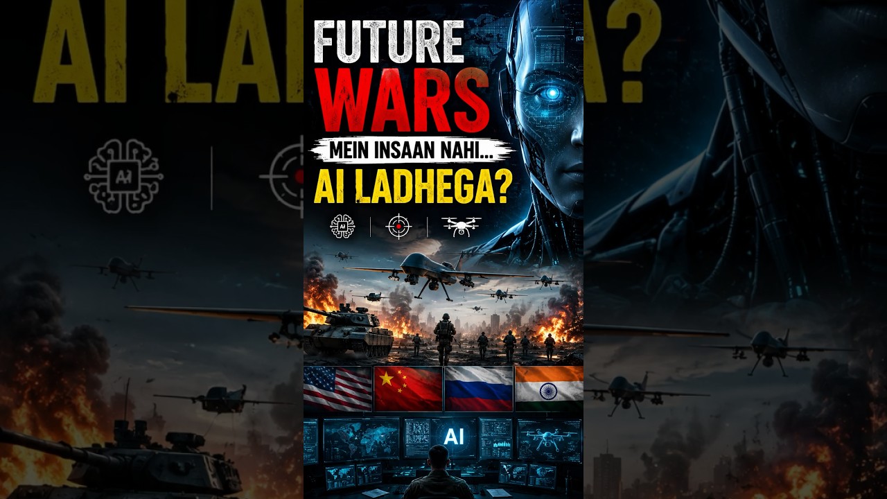Future Wars Mein Insaan Nahi&hellip; AI Ladenge? 😳