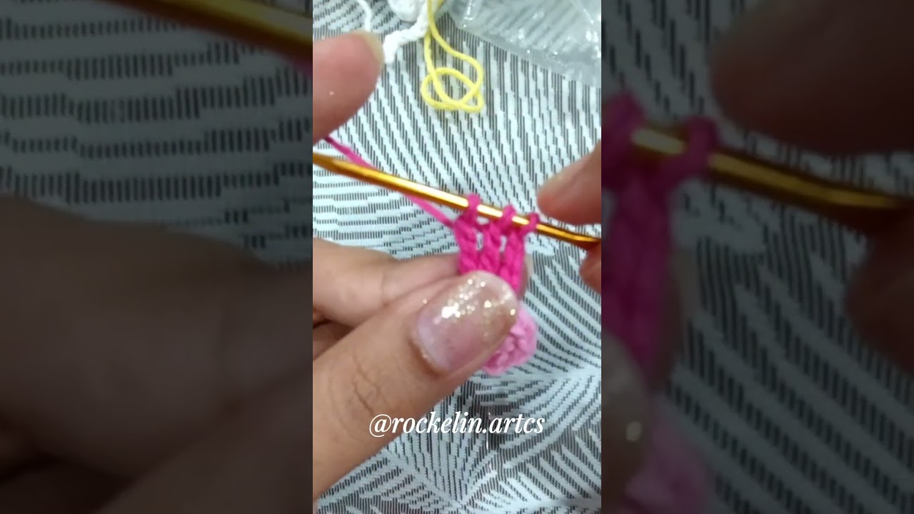 Flor tejida a crochet (tutoriales rápidos)