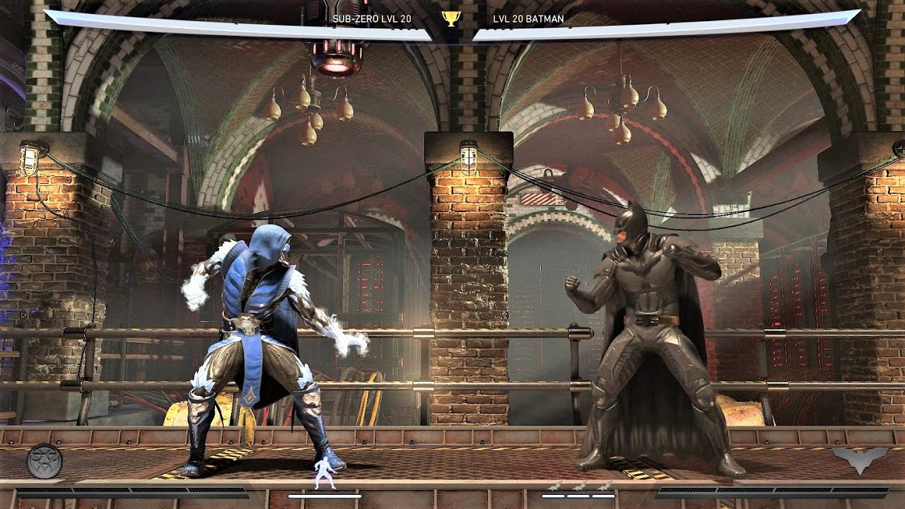 VERY HARD - Sub-Zero vs Batman - INJUSTICE 2 level handicap & competitive mode Match Crazy Play