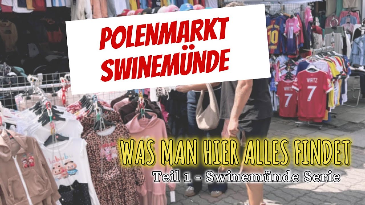 Der Polenmarkt in Swinemünde 🇵🇱 | Streetfood & echte Überraschungen!