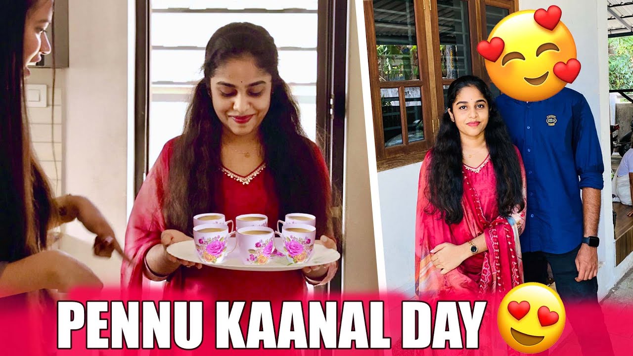 ANJI PENNUKAANAL DAY ❤️ ചെക്കന്റെ FACE REVEAL