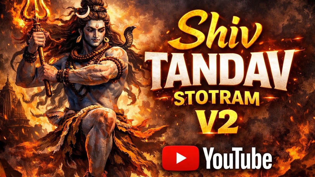 Shiv Tandav Stotram V2 | Powerful Shiv Bhajan | Lord Shiva Tandav | Har Har Mahadev 🔥