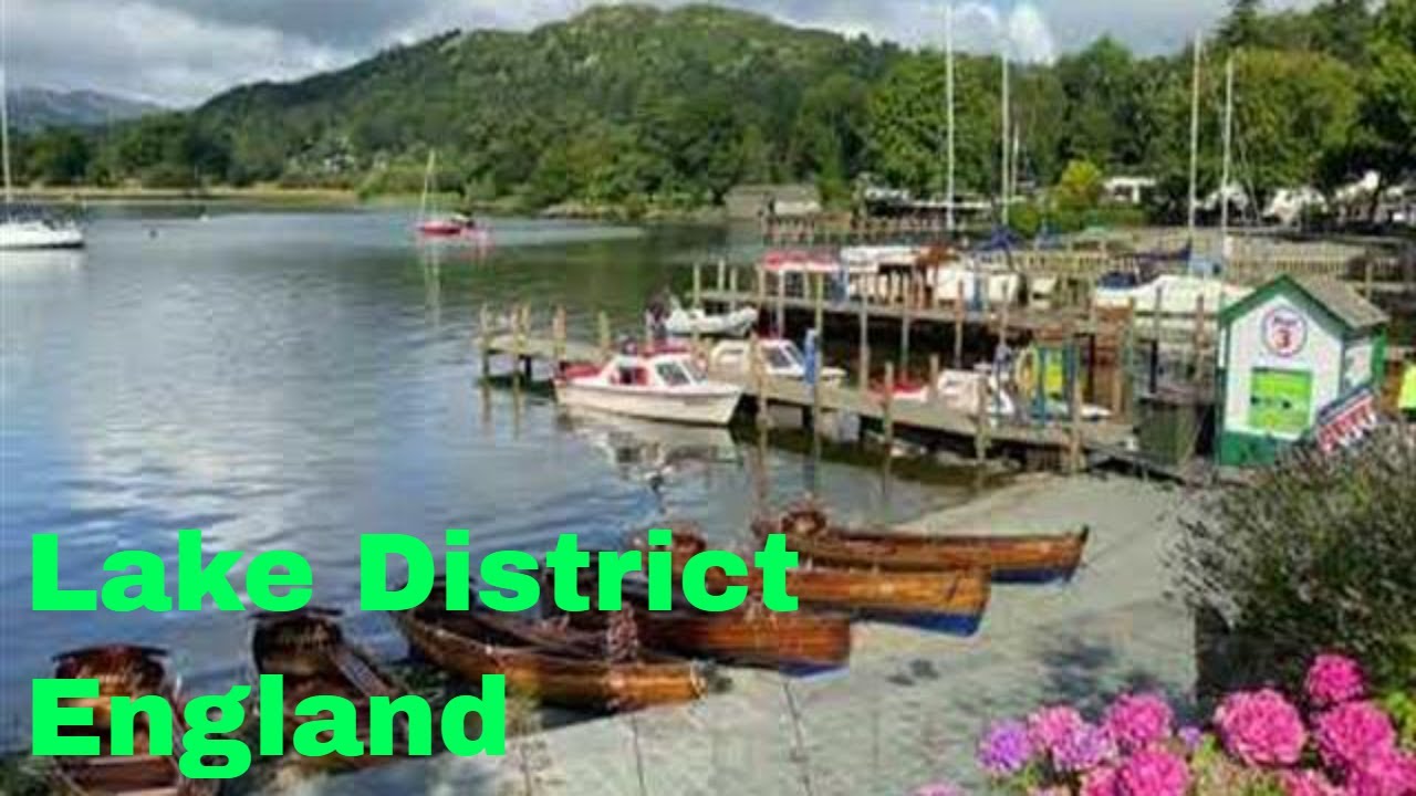 Windermere Lake District - Cruise tour from Ambleside Pier to Brockhole England  [4K UHD]