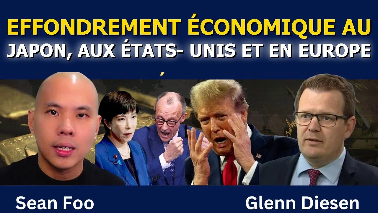 Effondrement &eacute;conomique au Japon, aux &Eacute;tats-Unis et en Europe