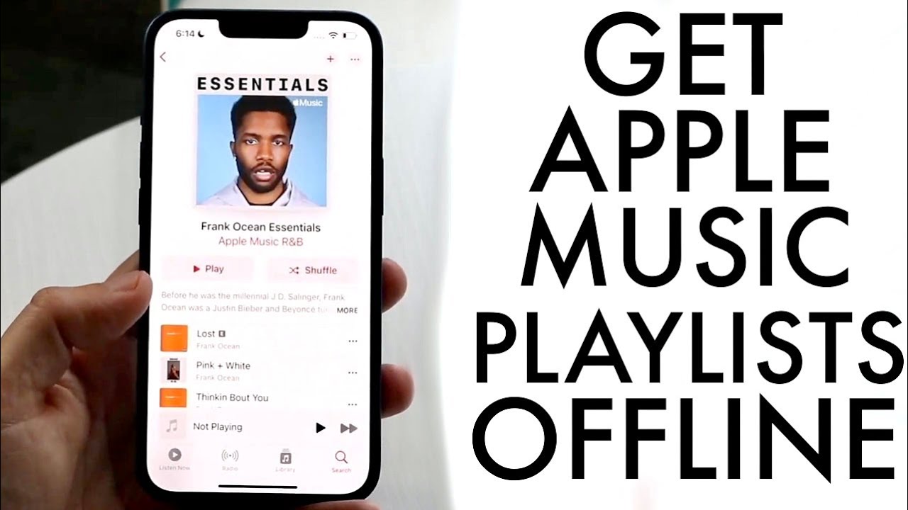 How To Listen To Apple Music Playlist Offline! (2024)