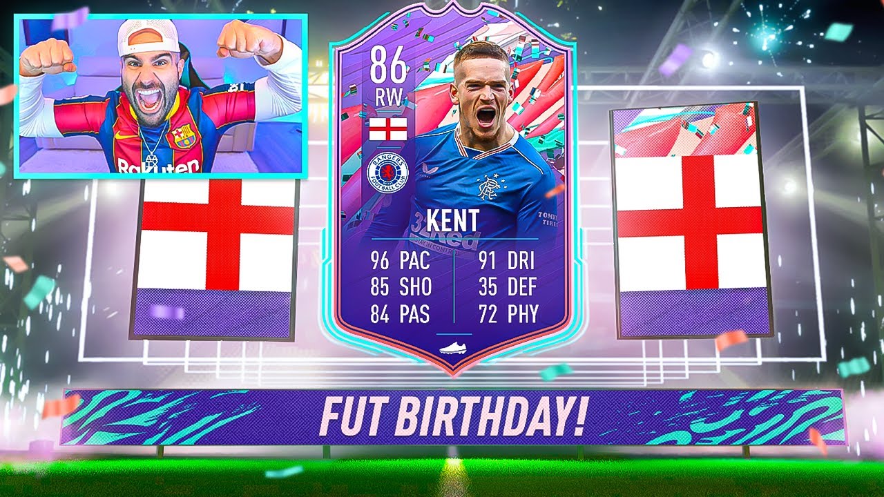 OMG I GOT KENT!! & I PACKED THE BEST FUT BIRTHDAY CARD!! FIFA 21 Ultimate Team