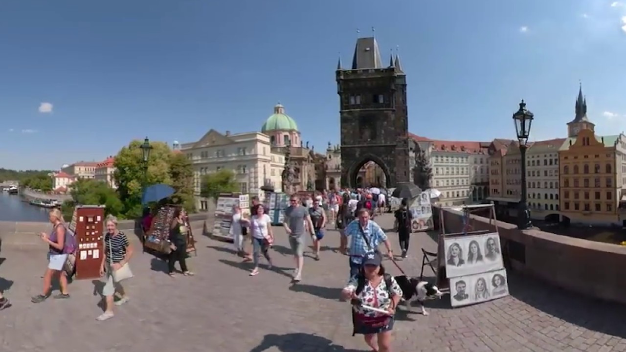 KARLŮV MOST - 360 /Charles Bridge/ 4K