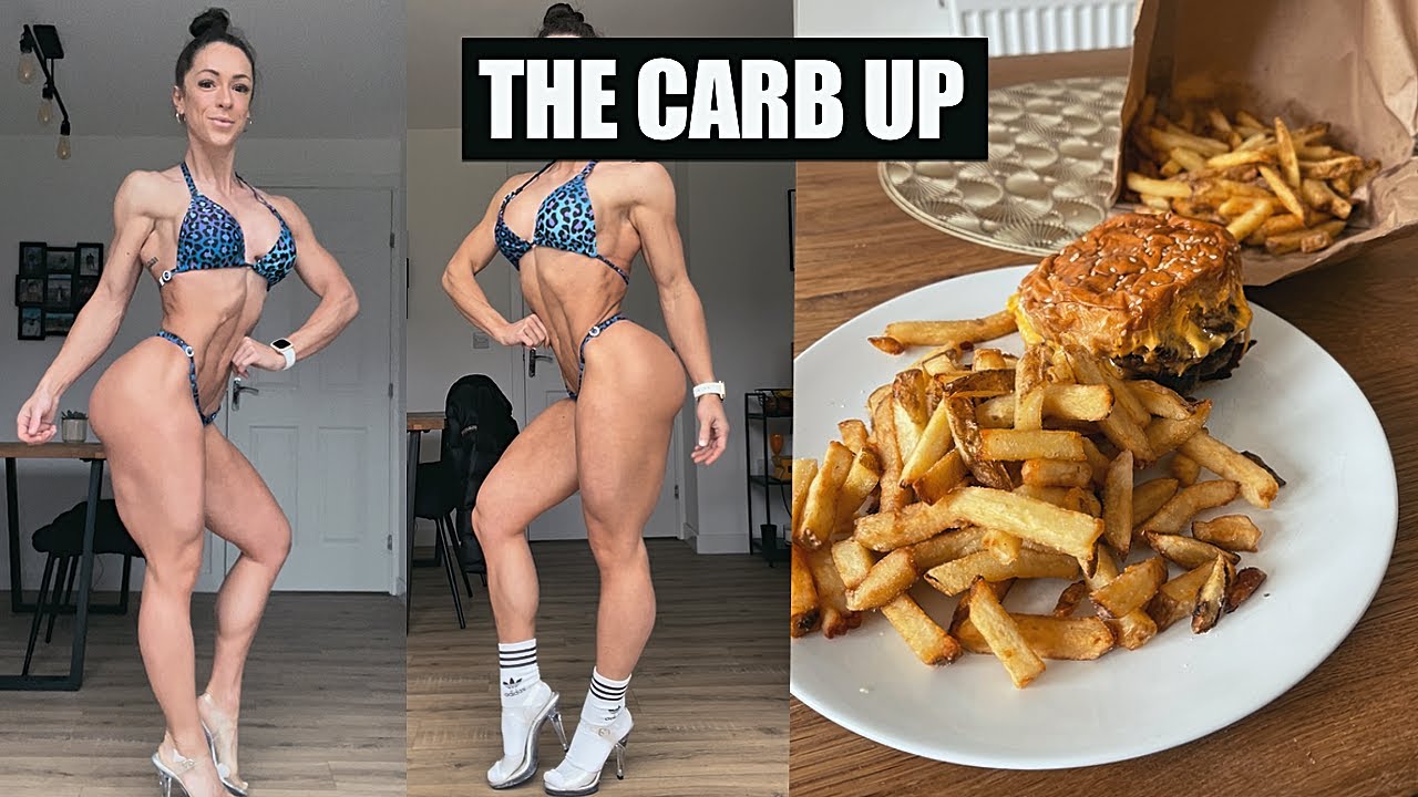 2 DAYS OUT! Current Physique, My Carb Up & Last Gym Session ,