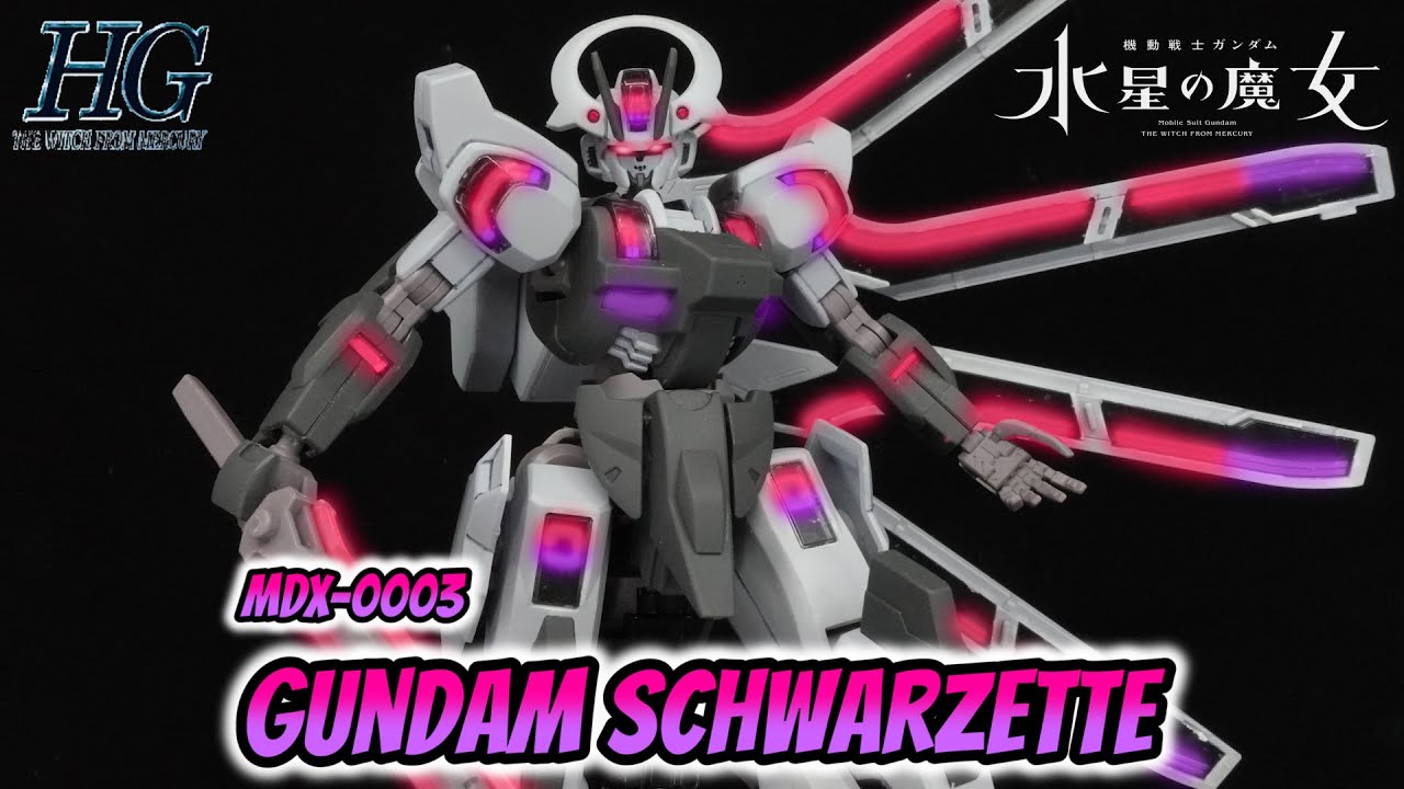 Обзор HG Gundam Schwarzette | Gundam: The Witch from Mercury