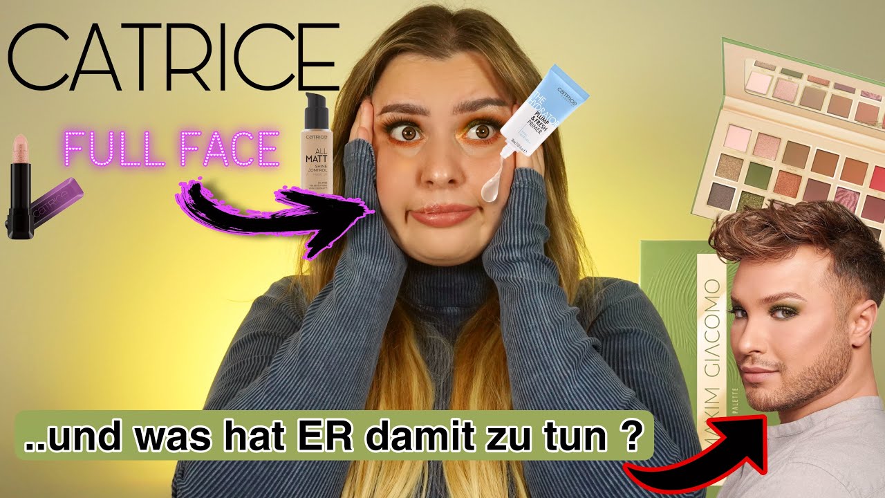 OGOTT WAS IST HIER LOS ? !🤯 .....komplettes Make-up nur mit CATRICE PRODUKTEN ! 🥵